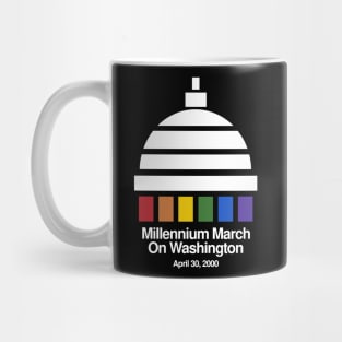 Millennium March Vintage 2000 Gay LGBT Retro Mug